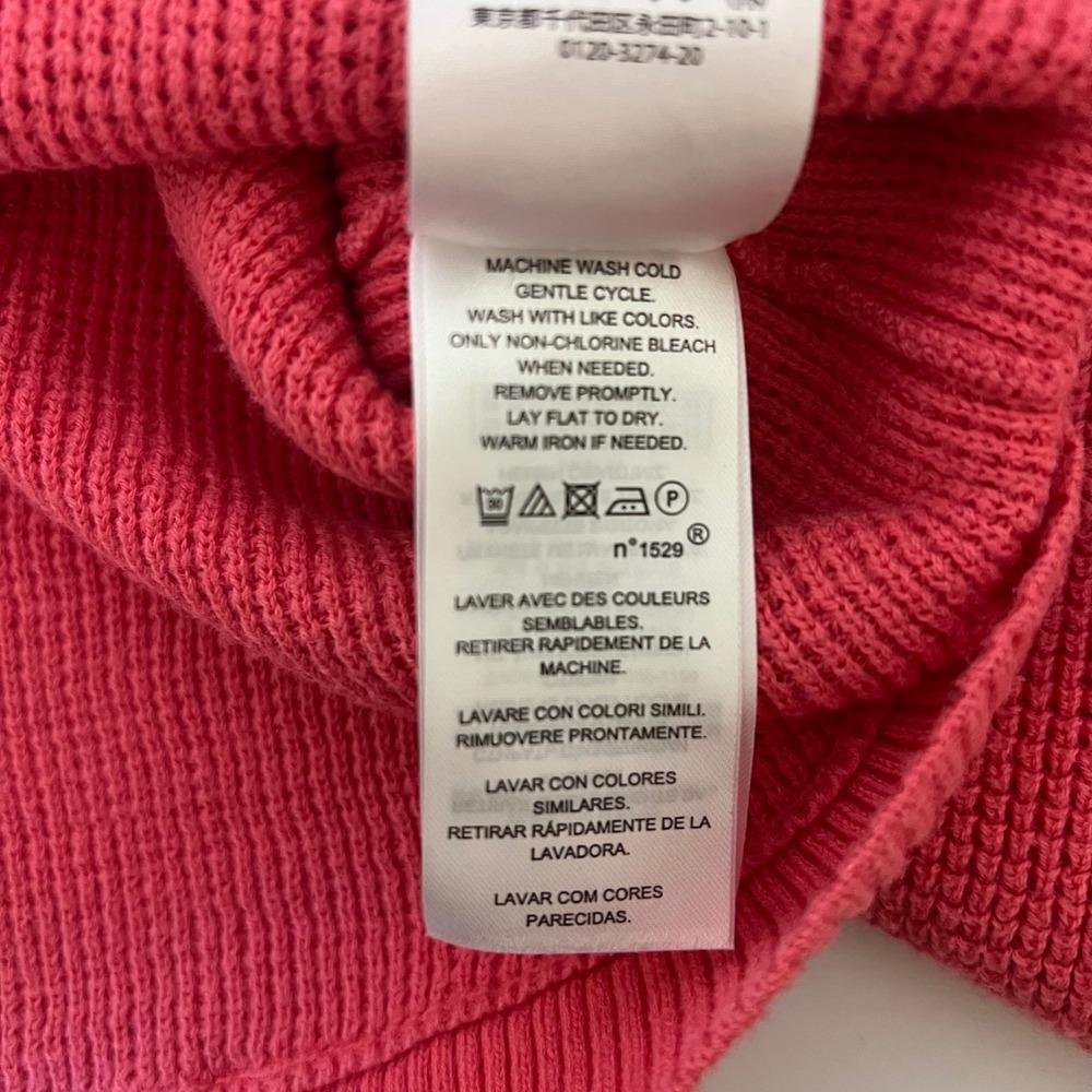Lauren Ralph Lauren Pink Cowl Neck Knit Sweater Women's Size Small - Picture 7 of 8